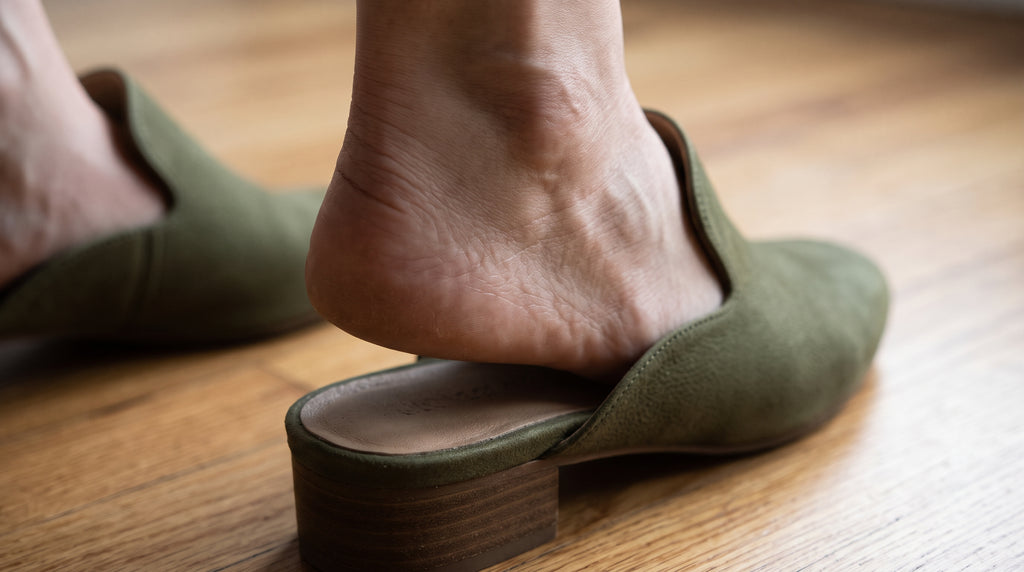 Suede Mule
