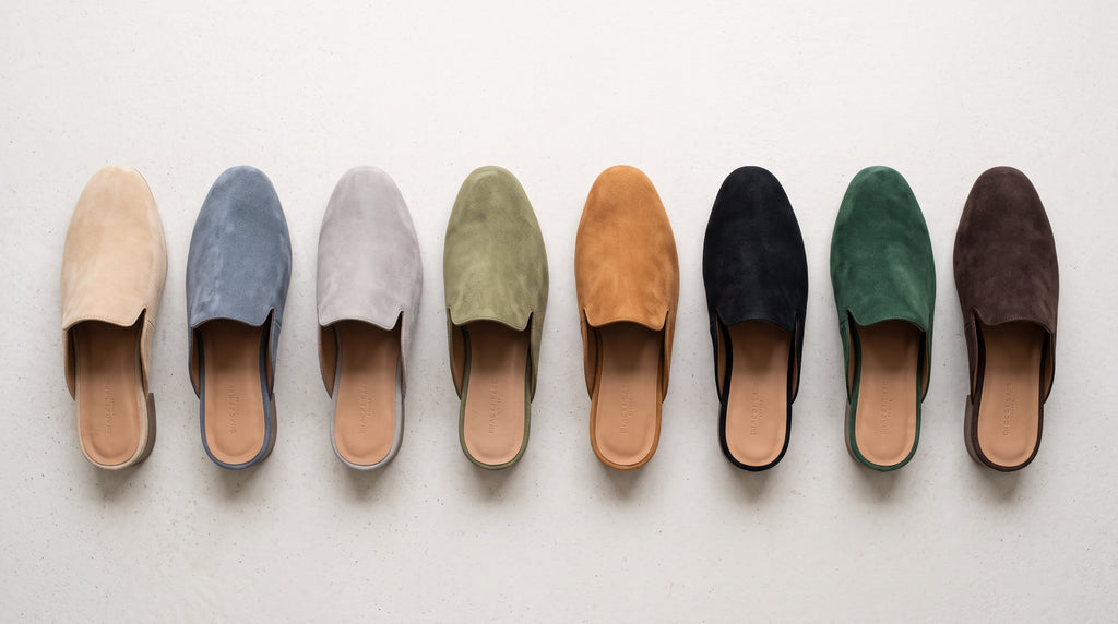 Suede Mule