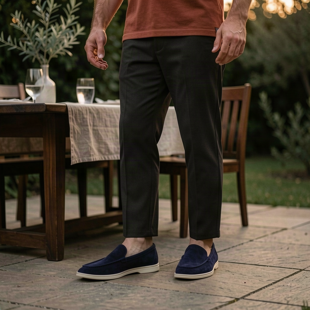Suede-Look Loafer