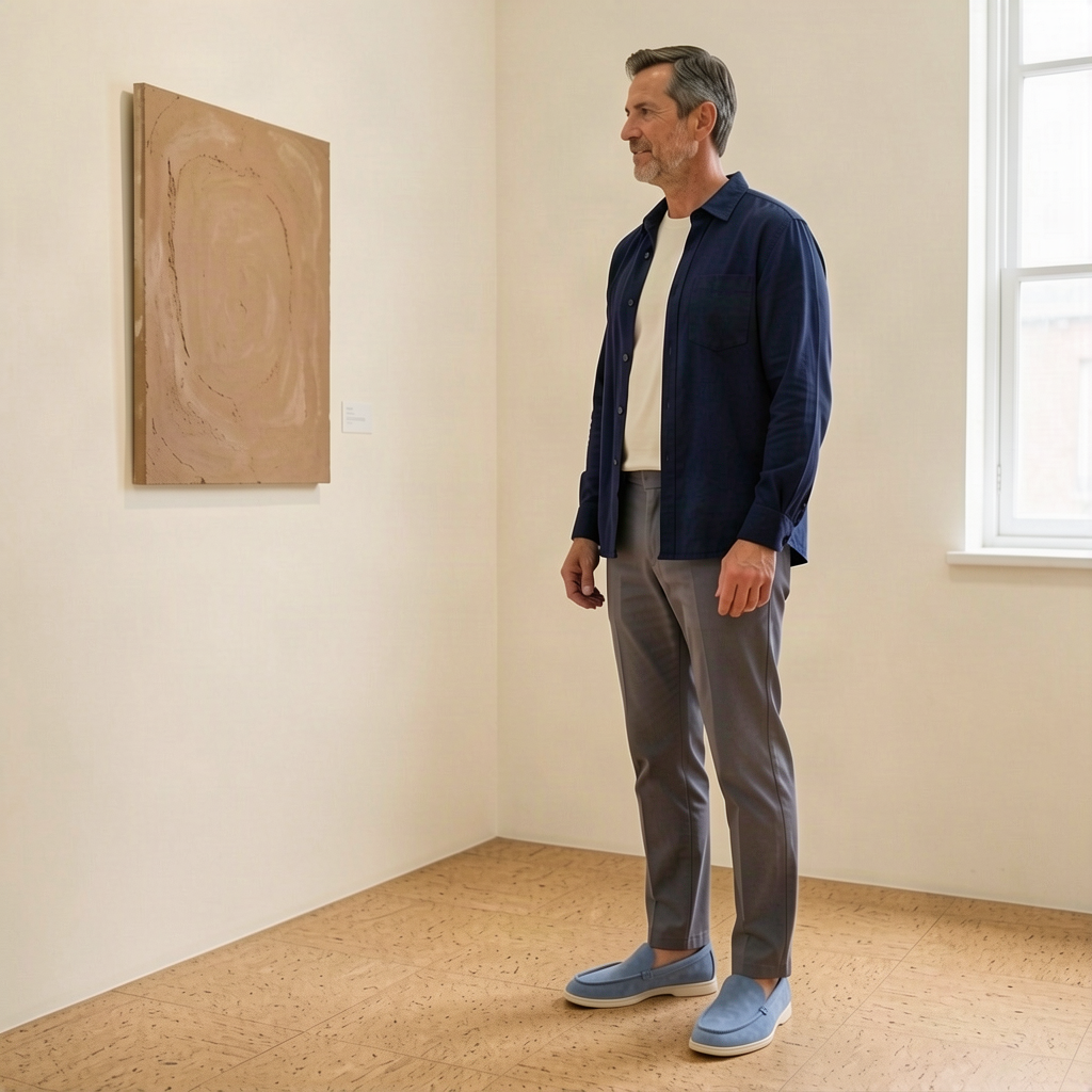 Suede-Look Loafer
