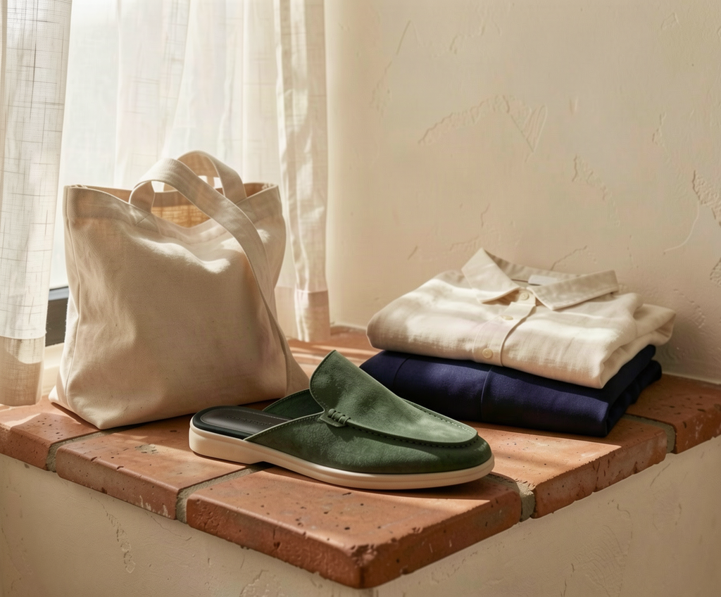 Suede Mule