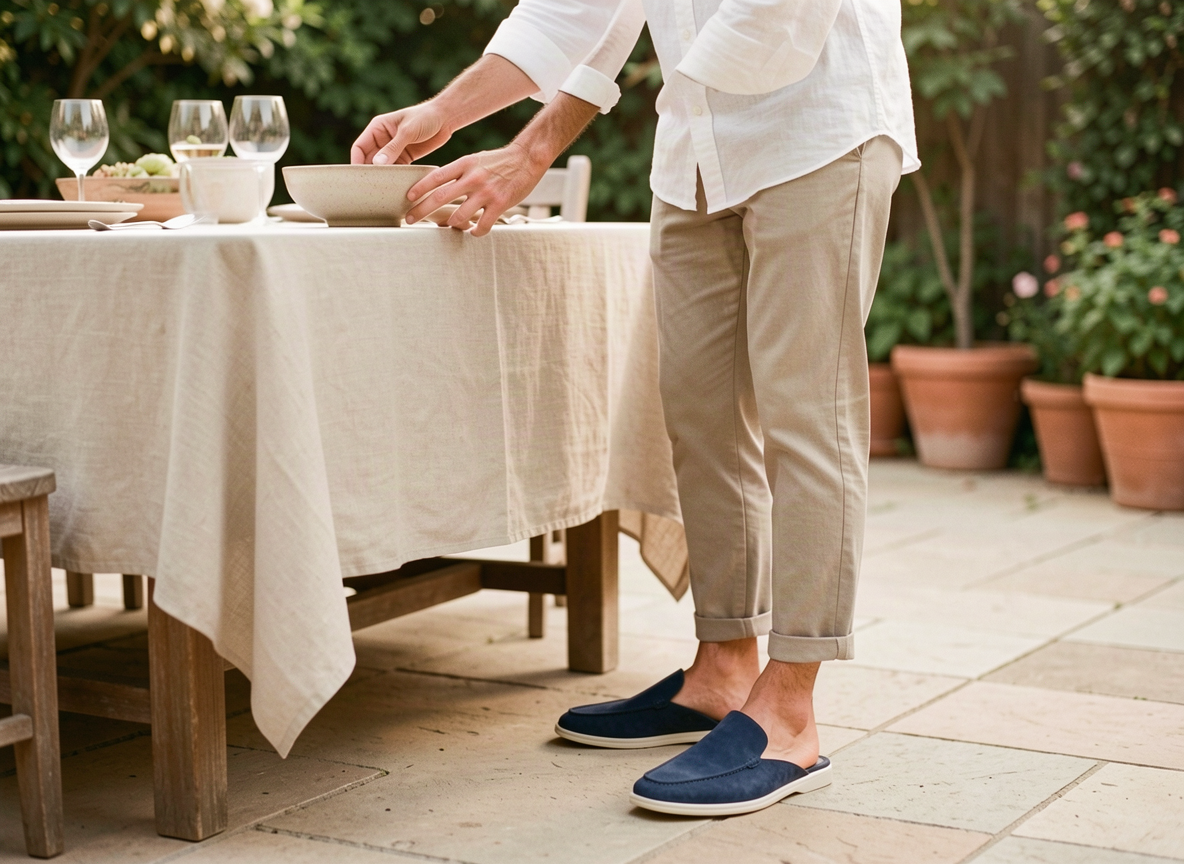 Suede Mule