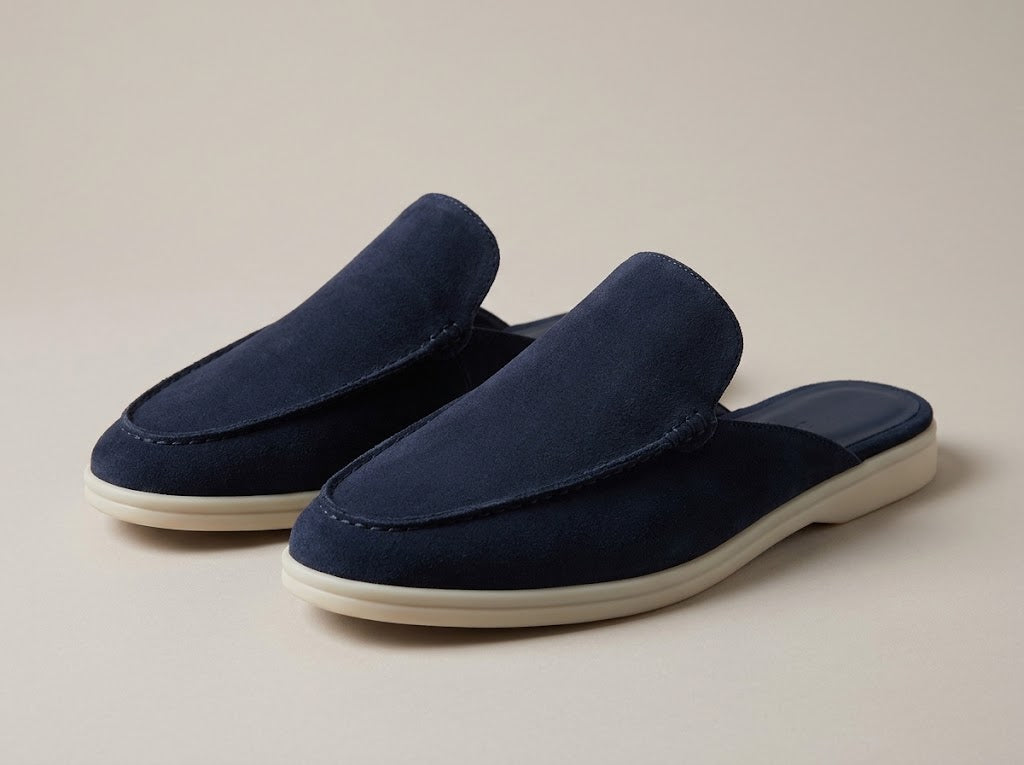 Suede Mule
