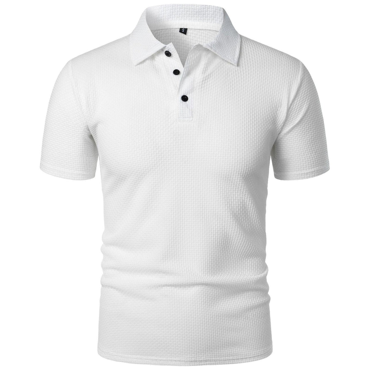 Everyday Polo in white, front view